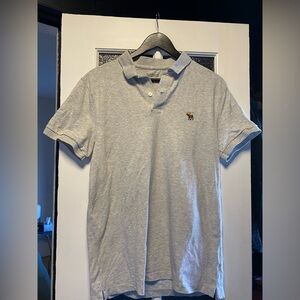 Abercrombie and Fitch polo size medium, heathered grey colour
